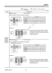 NFM15PC146R0G3D Datasheet Page 22