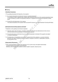 NFM18PC105R0J3D Datasheet Page 19