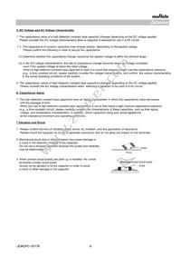 NFM18PC224R0J3D Datasheet Page 8