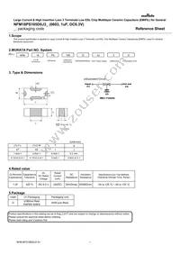 NFM18PS105D0J3D Datasheet Cover
