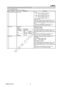 NFM18PS105R0J3D Datasheet Page 4