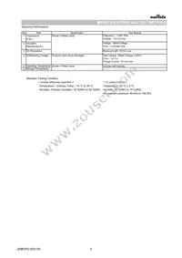 NFM21PC105B1A3D Datasheet Page 2