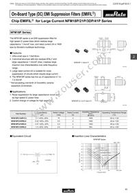 NFM21PC105F1C3D Datasheet Cover