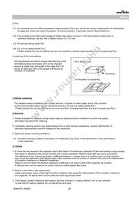 NFM31HK103R2A3L Datasheet Page 23