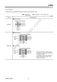 NFM31HK104R1H3L Datasheet Page 21