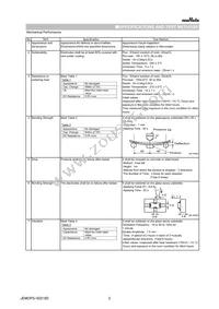 NFM31KC153R2A3L Datasheet Page 3