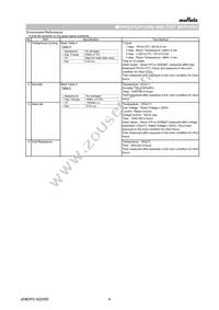 NFM41CC223R2A3L Datasheet Page 4