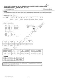 NFMJMPC226D0E3D Datasheet Cover