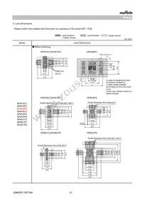 NFMJMPC226D0E3D Datasheet Page 21