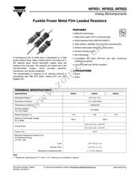 NFR0300006809JAC00 Datasheet Cover