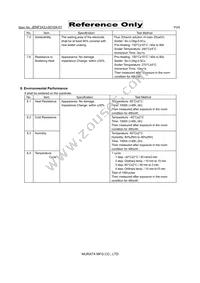 NFZ15SG331SN11D Datasheet Page 3