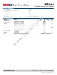 NGA10S15050SEC Datasheet Page 2