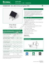 NGB8207ABNT4G Datasheet Cover