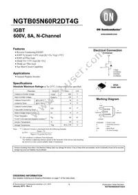 NGTB05N60R2DT4G Datasheet Cover