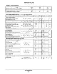 NGTB25N120LWG Datasheet Page 2