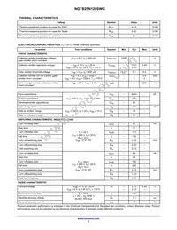 NGTB25N120SWG Datasheet Page 2