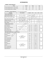 NGTB50N60FWG Datasheet Page 2