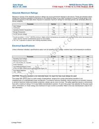 NH020Y2 Datasheet Page 2