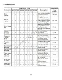 NHD-0108BZ-RN-YBW-3V Datasheet Page 6