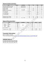 NHD-0108CZ-FL-GBW Datasheet Page 5