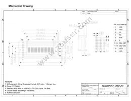 NHD-0108CZ-FSW-GBW-3V3 Datasheet Page 3