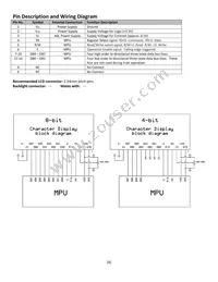 NHD-0108CZ-RN-GBW-33V Datasheet Page 4