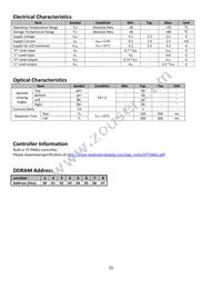 NHD-0108CZ-RN-GBW-33V Datasheet Page 5