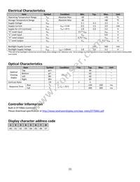 NHD-0108FZ-FL-YBW-33V3 Datasheet Page 5