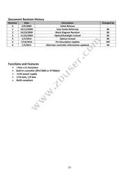 NHD-0112BZ-FL-YBW Datasheet Page 2