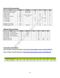 NHD-0112BZ-FL-YBW Datasheet Page 5