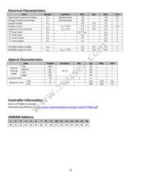 NHD-0116AZ-FL-GBW Datasheet Page 5