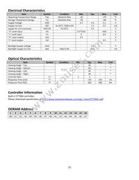 NHD-0116DZ-FL-GBW Datasheet Page 5