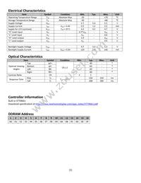 NHD-0116DZ-FL-YBW Datasheet Page 5
