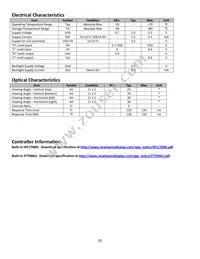 NHD-0116GZ-FL-GBW Datasheet Page 5