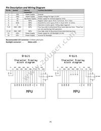 NHD-0116GZ-FL-YBW Datasheet Page 4