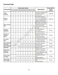 NHD-0116GZ-FL-YBW Datasheet Page 6