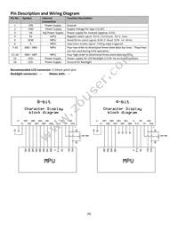 NHD-0116GZ-FSB-FBW Datasheet Page 4