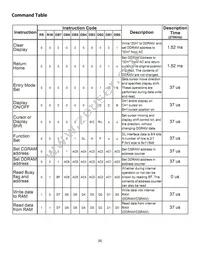 NHD-0116GZ-FSW-FBW Datasheet Page 6