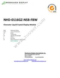 NHD-0116GZ-NSB-FBW Cover