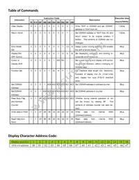 NHD-0116GZ-NSB-FBW Datasheet Page 6