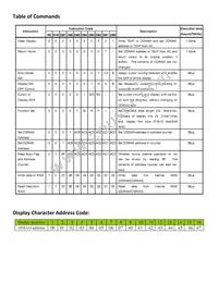 NHD-0116GZ-NSPG-FBW Datasheet Page 6