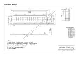 NHD-0116GZ-NSW-FBW Datasheet Page 3