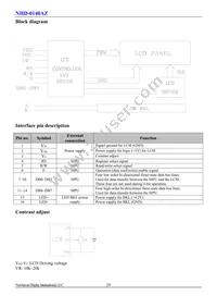 NHD-0140AZ-FL-YBW Datasheet Page 3