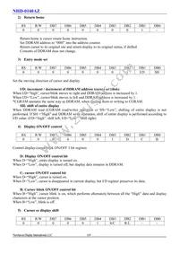 NHD-0140AZ-FL-YBW Datasheet Page 7