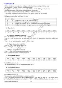 NHD-0140AZ-FL-YBW Datasheet Page 8