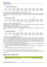 NHD-0140AZ-FL-YBW Datasheet Page 9