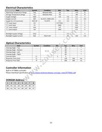 NHD-0208AZ-FL-YBW Datasheet Page 5