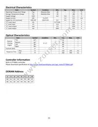 NHD-0208AZ-RN-YBW Datasheet Page 5