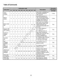 NHD-0208BZ-RN-YBW-33V Datasheet Page 6