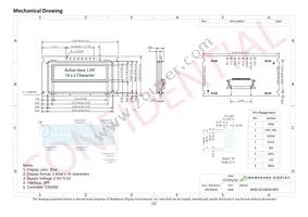 NHD-0216AW-SB3 Datasheet Page 3